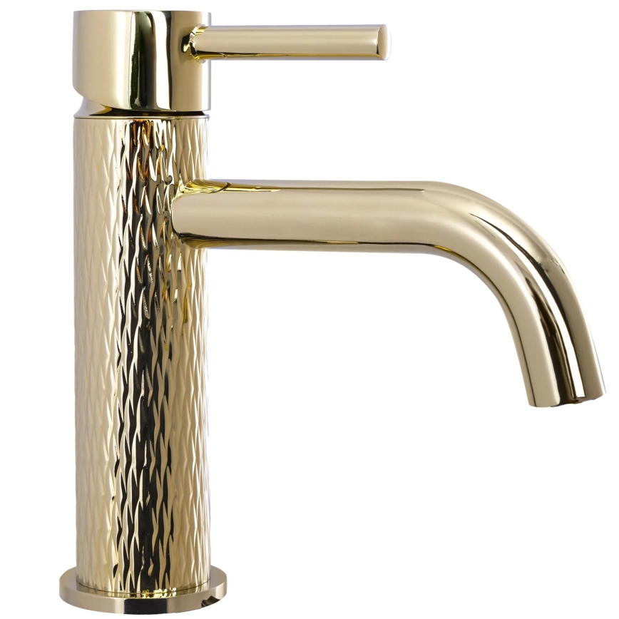 REA-B6322 - Wastafelmengkraan LUNGO ART 16,5 cm, goudkleurig