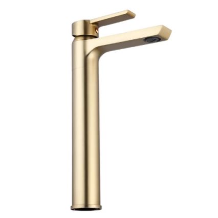 REA-B6412 - Wastafelkraan ARGUS 28,5 cm geborsteld goud