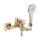 REA-B6414 - ARGUS badkraanset, geborsteld goud