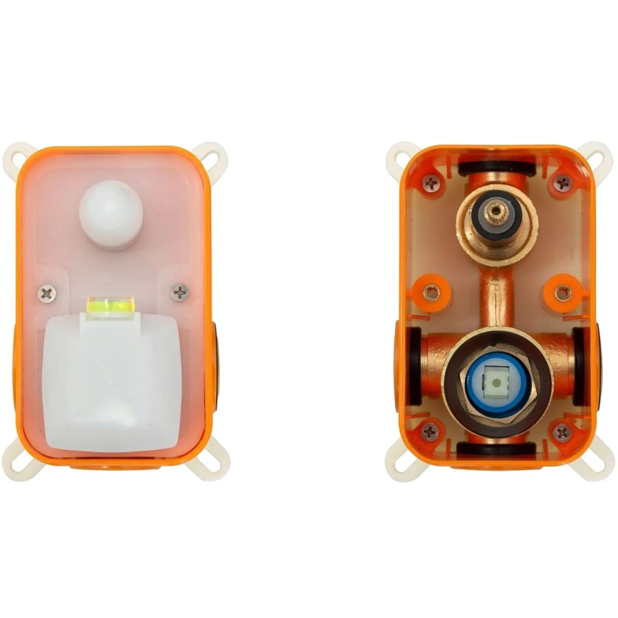 REA-B6440 - Badset met inbouwmengkraan LUNGO, mat wit