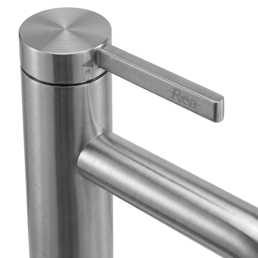 REA-B6530 - Wastafelmengkraan RIVO 16,5 cm nikkel