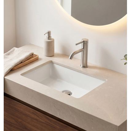 REA-B6530 - Wastafelmengkraan RIVO 16,5 cm nikkel