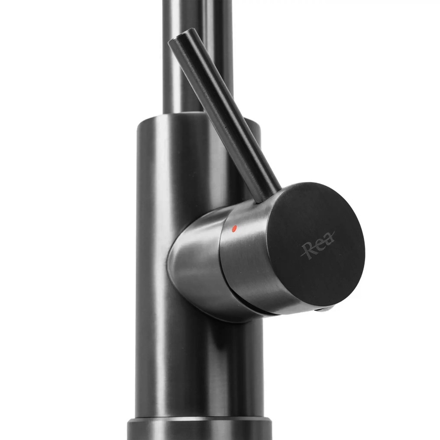 REA-B7437 - Keukenkraan met uittrekbare uitloop FRESH 45 cm titaan