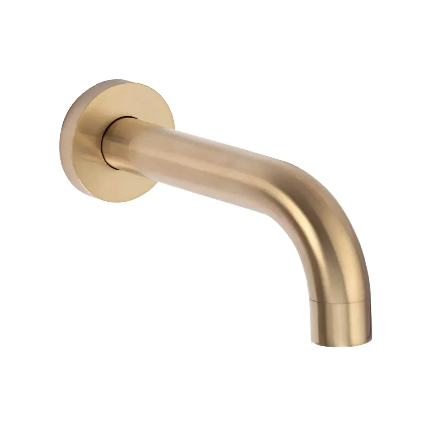 REA-B7503 - Badset met inbouwmengkraan LUNGO, geborsteld goud