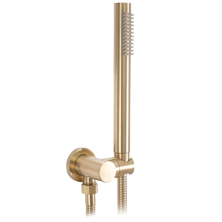 REA-B7503 - Badset met inbouwmengkraan LUNGO, geborsteld goud
