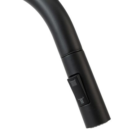 REA-B7564 - Keukenkraan met uittrekbare sproeier en ECO FRESH-filter, 37,5 cm mat zwart