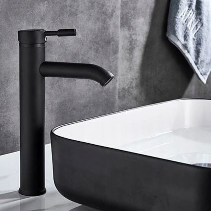 REA-B8665 - Wastafelmengkraan GRAF 30,5 cm zwart