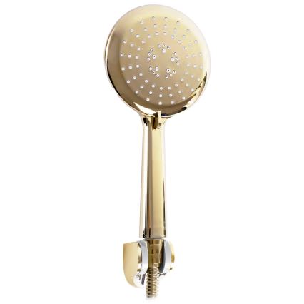 REA-B9932 - Badkraanset BLOOM mat wit/goud