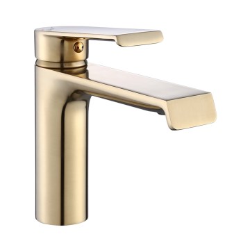 REA-B9969 - Wastafelkraan HASS 15 cm geborsteld goud