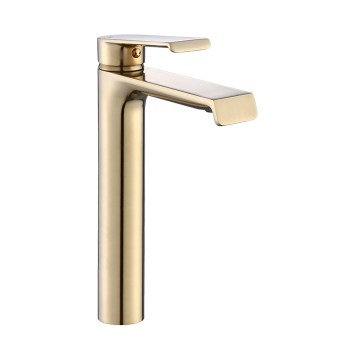 REA-B9971 - Wastafelkraan HASS 28 cm geborsteld goud