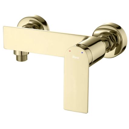 REA-B9984 - Gouden doucheset met mengkraan STORM