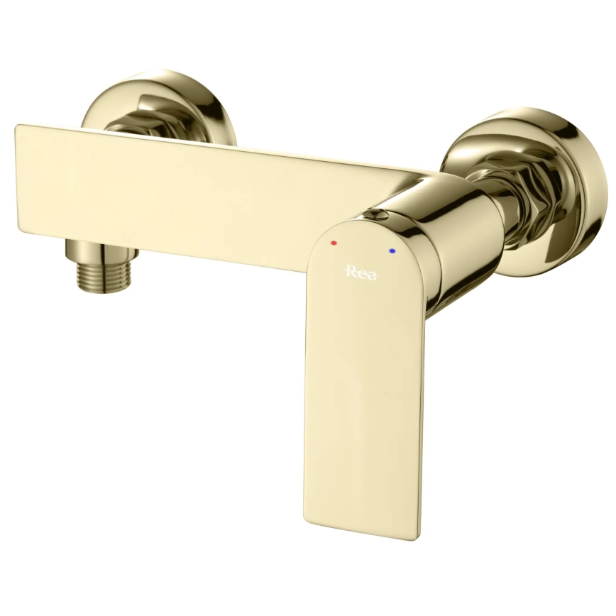 REA-B9984 - Gouden doucheset met mengkraan STORM