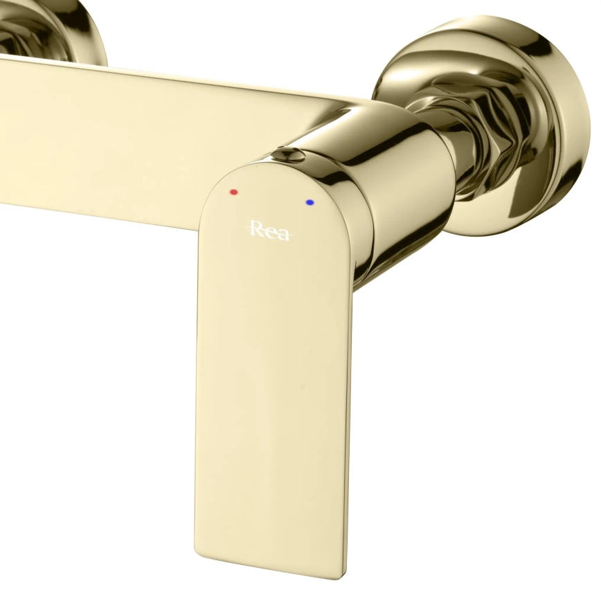 REA-B9984 - Gouden doucheset met mengkraan STORM