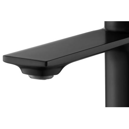 REA-B9987 - Wastafelkraan STORM 16,5 cm zwart/goud