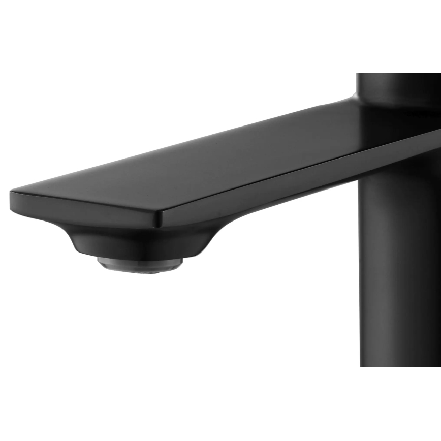 REA-B9987 - Wastafelkraan STORM 16,5 cm zwart/goud