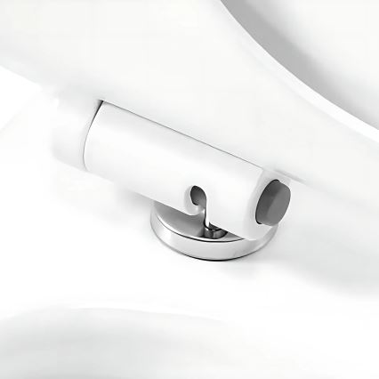 REA-C1652 - Hangend toilet met toiletbril GUSTAVO RIMLESS keramiek/wit