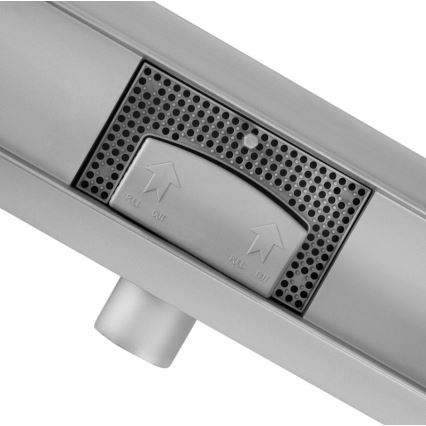 REA-G2501 - Afvoergoot NEOX 60 cm, roestvrij staal (RVS)