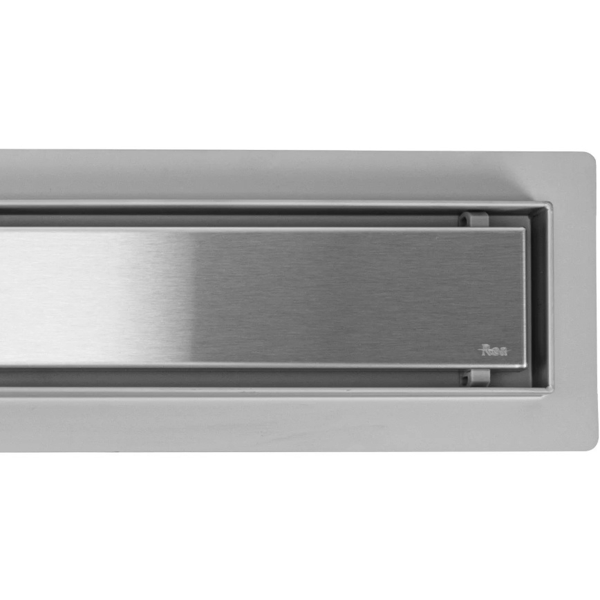 REA-G2503 - Afvoergoot NEOX 80 cm, roestvrij staal