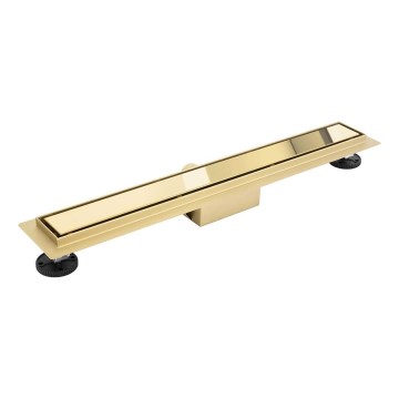 REA-G2562 - Afvoergoot NEOX 70 cm roestvrij staal/goud