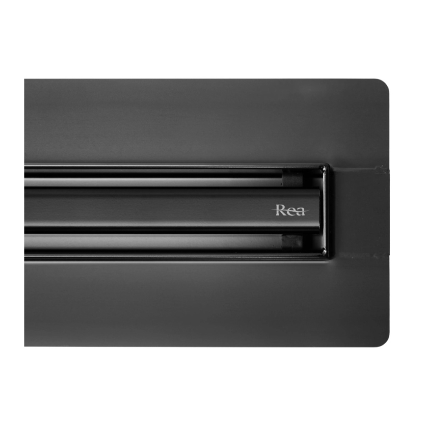 REA-G2710 - Afvoergoot NEOX SLIM 80 cm roestvrij staal/zwart