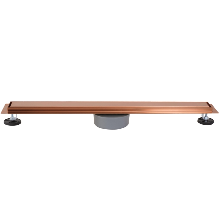 REA-G4801 - Afvoergoot NEOX PRO 70 cm geborsteld koper
