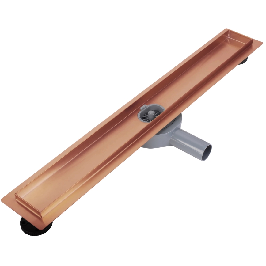 REA-G4801 - Afvoergoot NEOX PRO 70 cm geborsteld koper