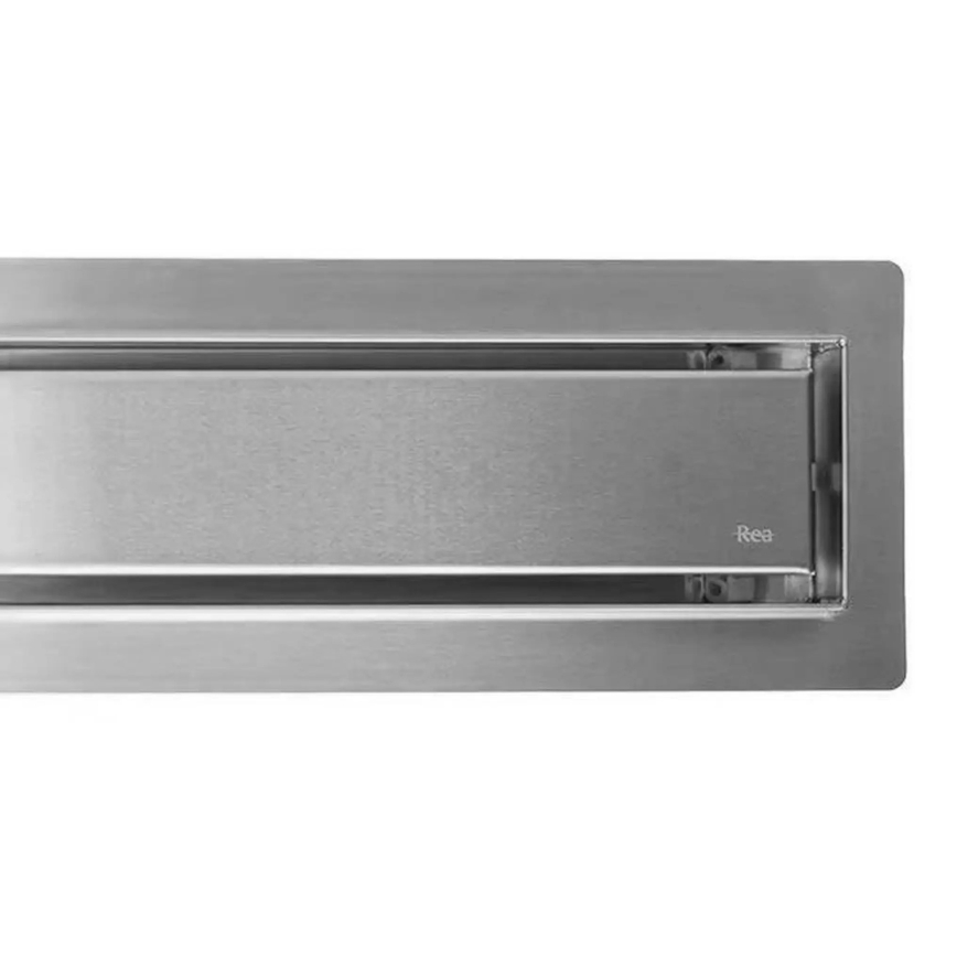 REA-G5811 - NEOX PRO afvoergoot 100 cm nikkel