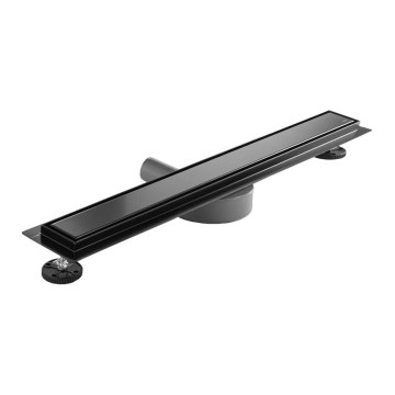 REA-G7802 - Afvoergoot NEOX PRO 70 cm roestvrij staal/zwart