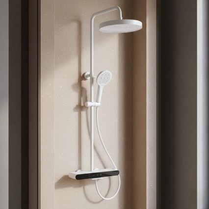 REA-P0353 - Doucheset met mengkraan FAREL, mat wit
