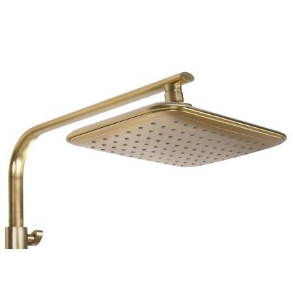 REA-P5004 - Doucheset met thermostatische kraan TOM, geborsteld goud