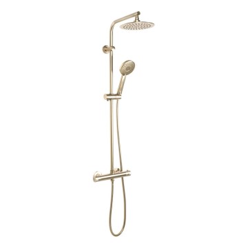 REA-P8413 - Doucheset BLISS met thermostaatkraan, geborsteld goud