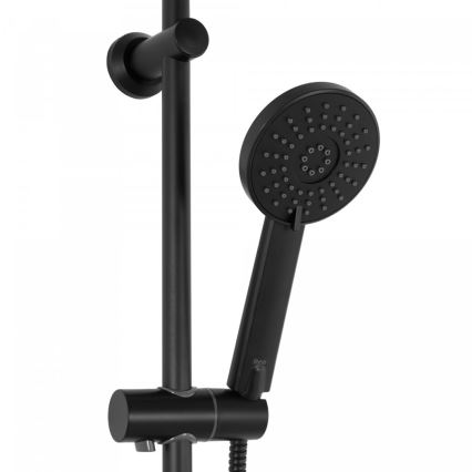 REA-P8804 - Doucheset met thermostaatkraan BLISS, mat zwart