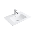 REA-U0190 - Inbouwwastafel DAFNE 46,5x72 cm keramiek/glanzend wit
