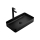 REA-U3690 - Opzetwastafel DENIS 35x61 cm keramiek/mat zwart