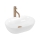 REA-U4330 - Opbouwwastafel AMELIA 31x45 cm keramiek/hoogglans wit