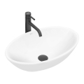 REA-U4603 - Opzetwastafel PAMELA 33x53 cm keramiek/glanzend wit