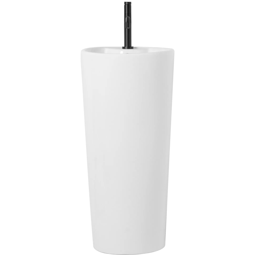 REA-U5635 - Vrijstaande wastafel BLANKA 85x40 cm keramiek/glanzend wit