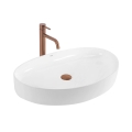 REA-U6371 - Opzetwastafel JOANA 40,5x65,5 cm keramiek/glanzend wit