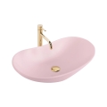 REA-U6374 - Opbouwwastafel ROYAL 35,5x61,5 cm keramiek/mat roze