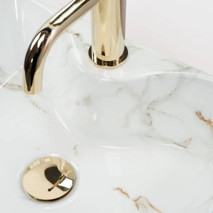 REA-U6504 - Opzetwastafel KELLY MINI 31x41 cm keramiek/steenlook