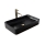 REA-U6510 - Opzetwastafel DENIS 35x61,5 cm keramiek/mat zwart