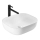 REA-U6521 - Opzetwastafel BELINDA SLIM 33x46,5 cm keramiek/hoogglans wit