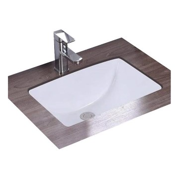REA-U6653 - Inbouwwastafel ADELA 33x46 cm keramiek/glanzend wit