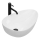 REA-U8536 - Opbouwwastafel GRETA 39x56 cm keramiek/hoogglans wit