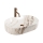 REA-U9239 - Opbouwwastafel NADIA 38,5x61 cm keramiek/beige/steenlook