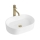 REA-U9249 - Opzetwastafel NADIA 32x46 cm keramiek/hoogglans wit