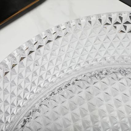 REA-U9670 - Opzetwastafel CRISTAL 35,5 cm glas/helder