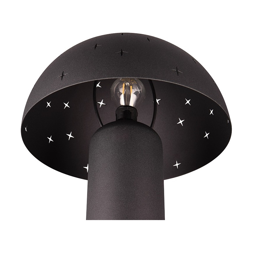 Reality - Tafellamp SETA 1xE14/28W/230V zwart