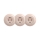 Reblig - Driedubbele retro-wandcontactdoos met SCHUKO-afdekraam 230V oudroze