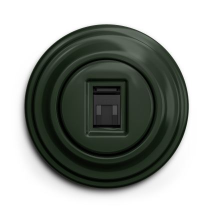 Reblig - Eenvoudige retro-lijst, groen